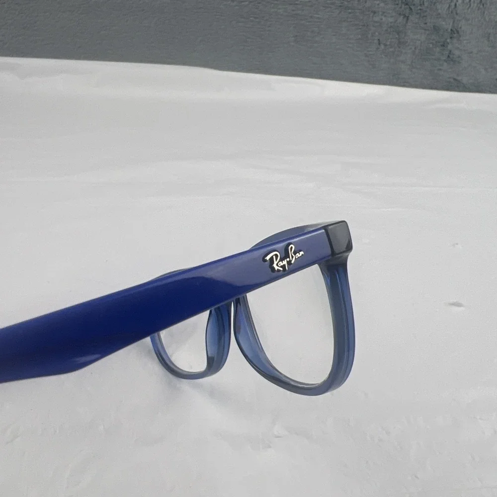RAY-BAN JR RB1584 3686 Navy Blue Crystal Eyeglasses Frame 48-16-125 EUC!